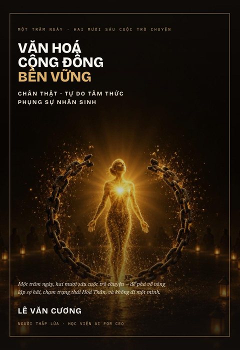 Bìa sách Văn Hoá Xây Dựng Cộng Đồng Bền Vững
